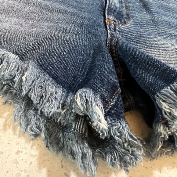 STS Blue Layne High Rise Cut Off Fray Hem Denim 2.5” inseam Jean Shorts NEW - Picture 6 of 13